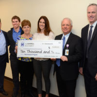 The John Bergin Benefit For A Friend Presents Good Samaritan Hospital With $10,000 Donation